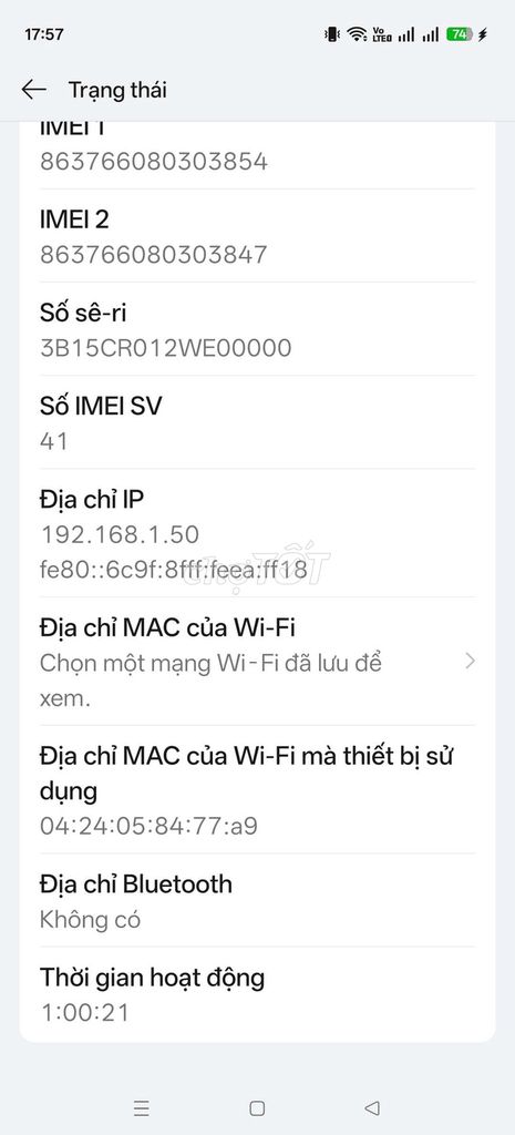 Oppo Reno15 F 5G 256GB. Mua bán Điện thoại tại Huyện Long Thành Đồng Nai được đăng bởi Khanh hình 1