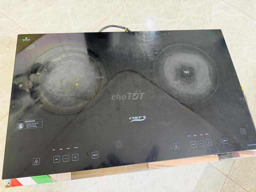 Bếp điện từ Chefs EH-MIX2000A Đen. Mua bán Bếp, lò, đồ điện nhà bếp tại Quận Hoàng Mai Hà Nội được đăng bởi 23 - Lâm Huy hình 1