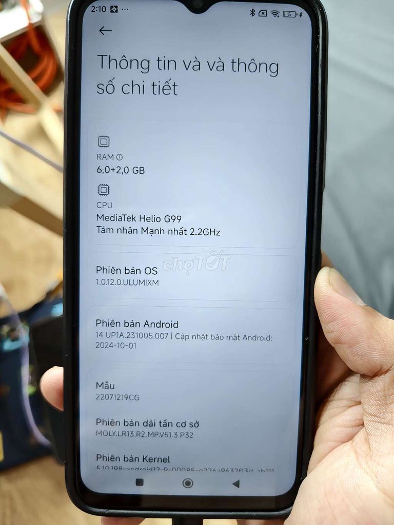 POCO M5 128GB Xanh. Mua bán Điện thoại tại Huyện Bình Chánh Tp Hồ Chí Minh được đăng bởi  dat hình 1