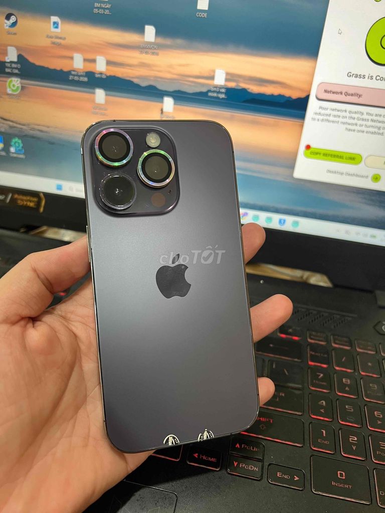 iPhone 14 Pro 128GB Quốc Tế Máy 98%. Mua bán Điện thoại tại Quận Tân Bình Tp Hồ Chí Minh được đăng bởi Mạch Tuấn hình 1