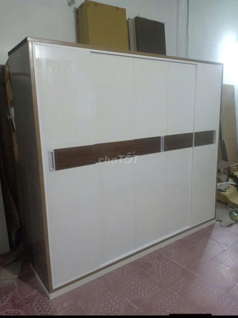 Tủ quần áo Nhựa Đài Loan 4 cánh lùa. Mua bán Tủ, kệ gia đình tại Quận Gò Vấp Tp Hồ Chí Minh được đăng bởi Phương hoa hình 1