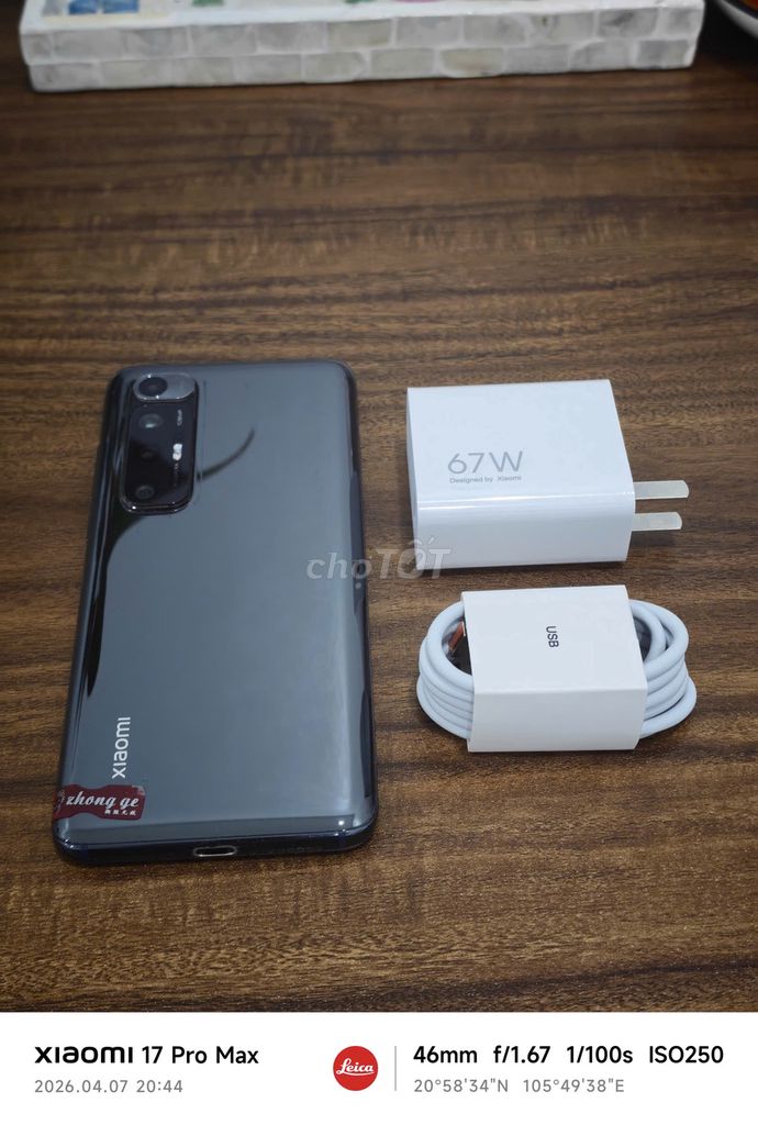 Xiaomi Mi 10S 8/128 Đen sạc 67w có ship COD. Mua bán Điện thoại tại Quận Hoàng Mai Hà Nội được đăng bởi Trần Ngọc Hiếu hình 1