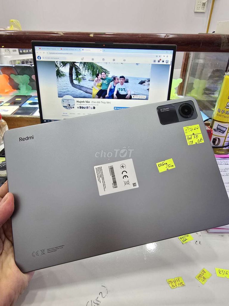 Xiaomi Redmi Pad SE 128GB WiFi. Mua bán Máy tính bảng tại Thành phố Long Xuyên An Giang được đăng bởi Facebook Cầm Đồ Thúy Vân hình 1