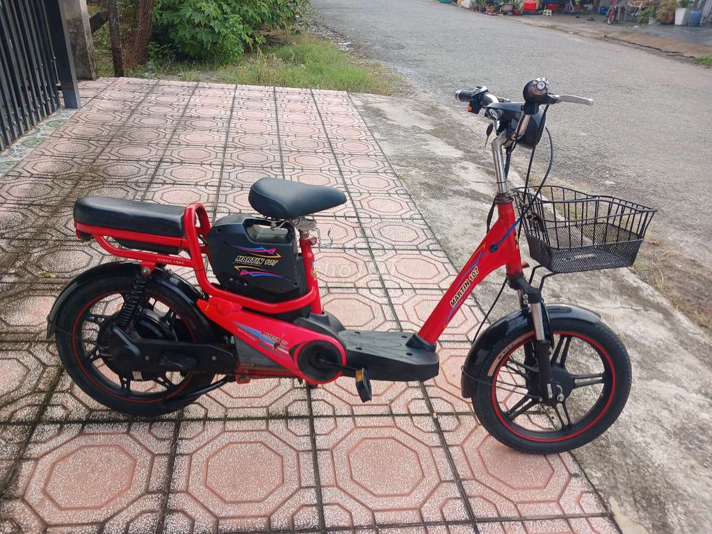 Xe điện chính hãng méc tin 107. Mua bán Xe điện tại Thị xã Bến Cát Bình Dương được đăng bởi Nguyễn Thị ngoan hình 1