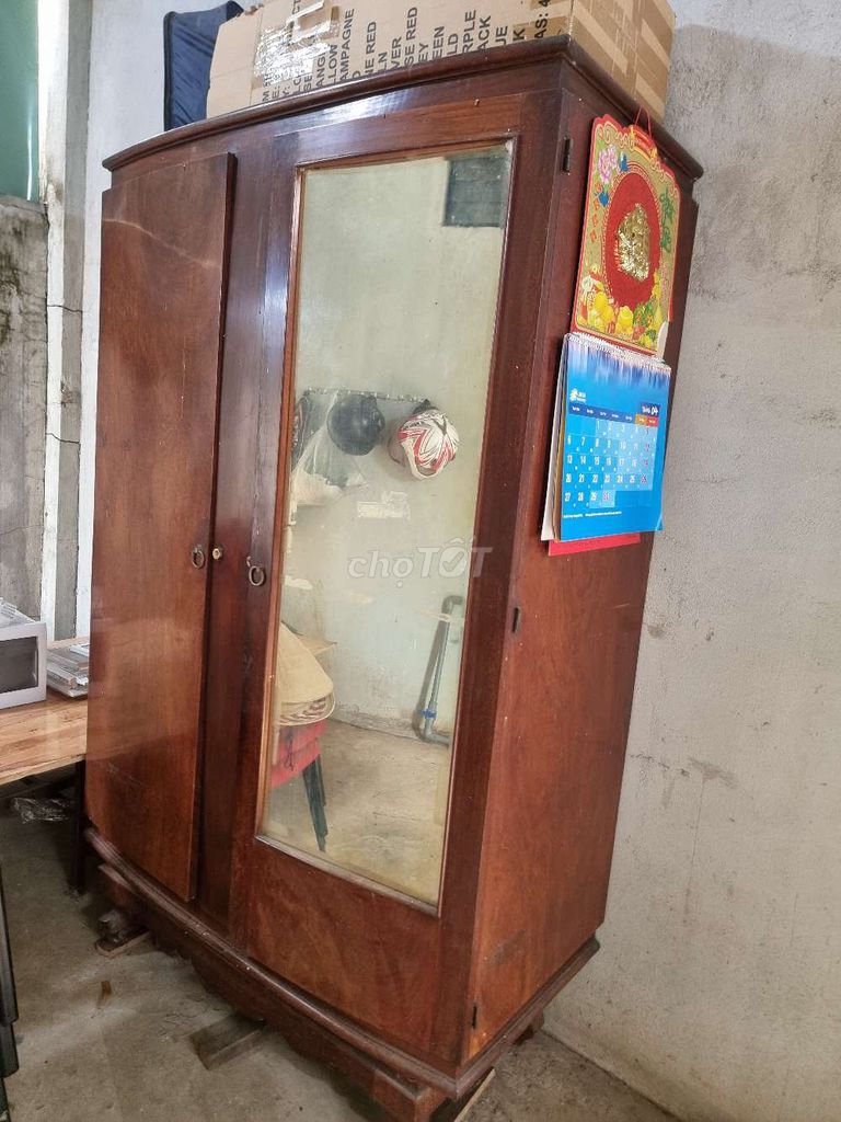 Tủ quần áo Gỗ Nâu 1m2x1m9x0.5m. Mua bán Tủ, kệ gia đình tại Huyện Củ Chi Tp Hồ Chí Minh được đăng bởi Thanh hình 1