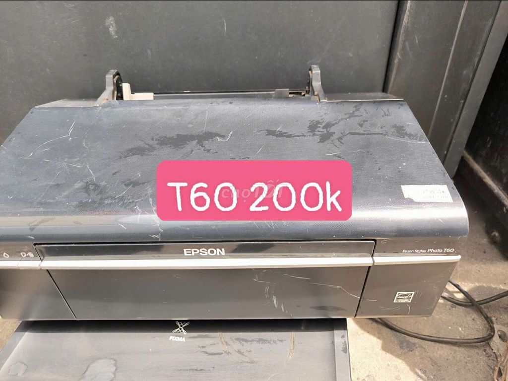 Máy in Epson Stylus Photo T60. Mua bán Đồ dùng văn phòng tại Quận Gò Vấp Tp Hồ Chí Minh được đăng bởi Tuấn đồ cũ hình 1