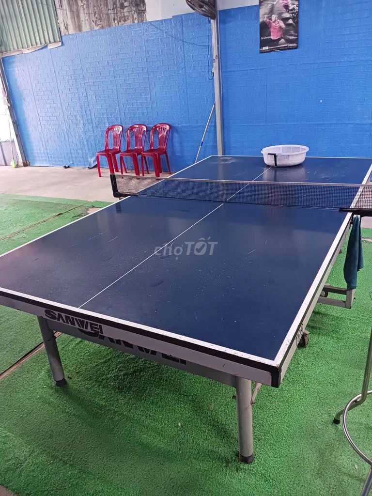 Bán 2 Bàn bóng bàn Sanwei T99 Xanh dương. Mua bán Đồ thể thao, Dã ngoại tại Quận Bình Thạnh Tp Hồ Chí Minh được đăng bởi Trinh hình 1