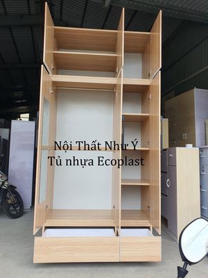 [BH 10 Năm] Tủ quần áo cao cấp 3 cánh Ecoplast