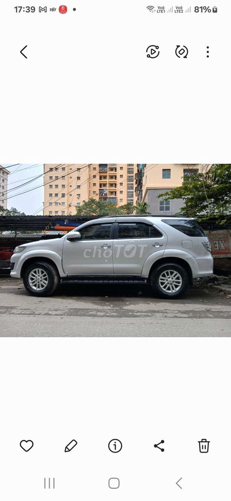 2014 2.5G - 130000 km. Mua bán Ô tô tại Quận Hai Bà Trưng Hà Nội được đăng bởi Xe chất lượng cao  hình 1