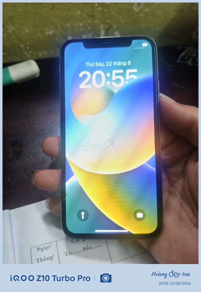 IPhone x  bán gấp. Mua bán Điện thoại tại Quận Hoàng Mai Hà Nội được đăng bởi Nguyễn Huy Hoàng hình 1