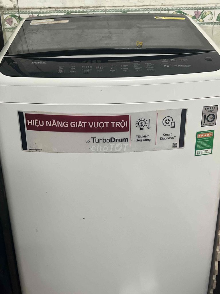 Máy giặt LG cửa trên 10.5kg Trắng TurboDrum. Mua bán Máy giặt tại Thành phố Ngã Bảy Hậu Giang được đăng bởi Nguyễn Ngọc Nhi hình 1