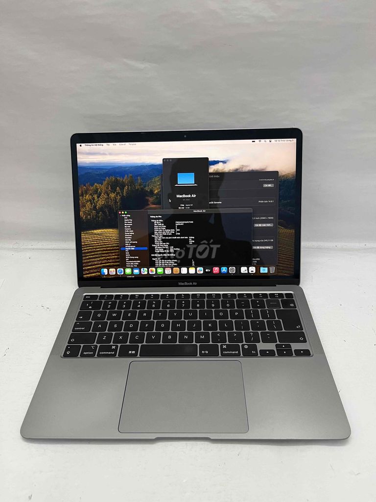MacBook Air M1 Ram 8GB Ssd 256GB. Mua bán Laptop tại Quận Sơn Trà Đà Nẵng được đăng bởi BƠ BƯ Macbook Cũ hình 1