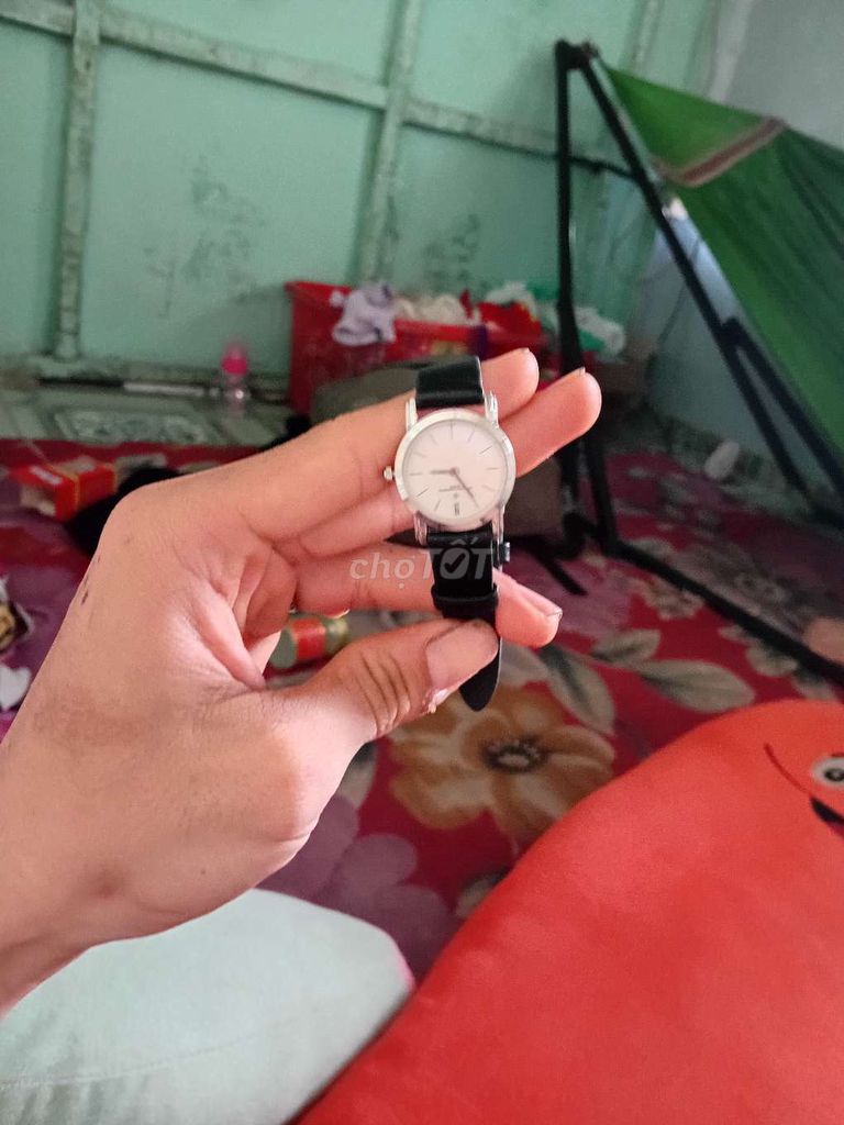Đồng hồ đeo tay Nữ Dây da Đen. Mua bán Đồng hồ tại Thị xã Tân Uyên Bình Dương được đăng bởi Nam Gầyy hình 1
