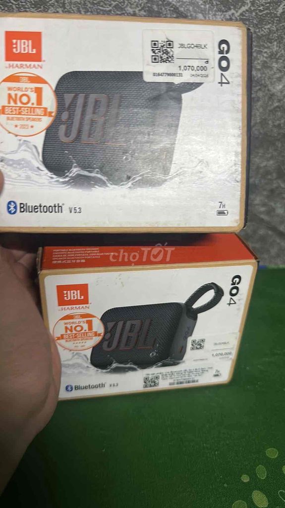 Loa Bluetooth JBL GO 4 Đen (1 cặp). Mua bán Tivi, Âm thanh tại Quận Bình Tân Tp Hồ Chí Minh được đăng bởi Nam Nguyễn hình 1