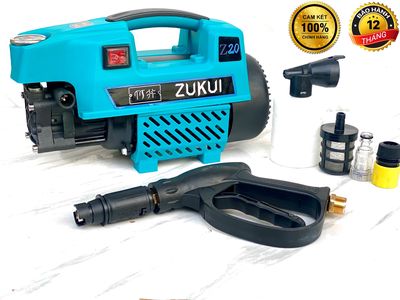 Máy rửa xe Zukui z20 2400w siêu mạnh tặng bình bọt