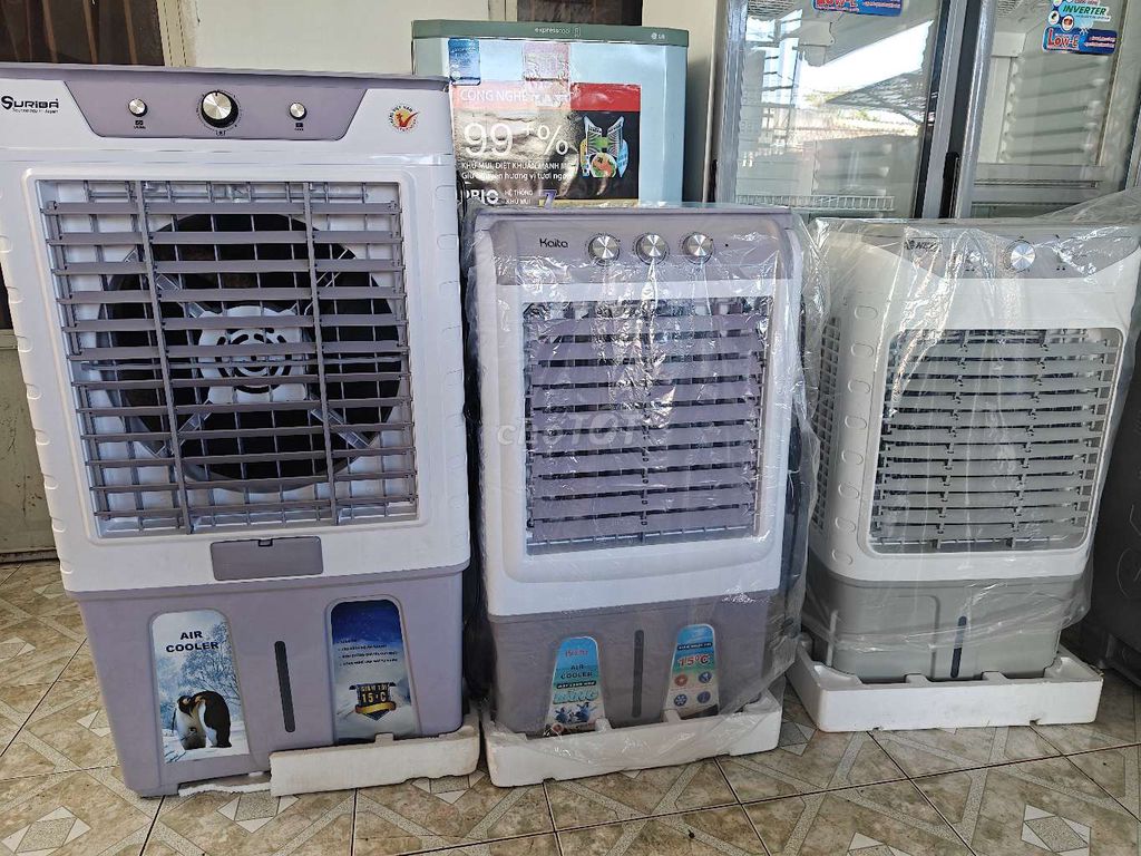 Quạt hơi nước Suriba Trắng xám. Mua bán Quạt tại Thành phố Buôn Ma Thuột Đắk Lắk được đăng bởi Anh Tài hình 1