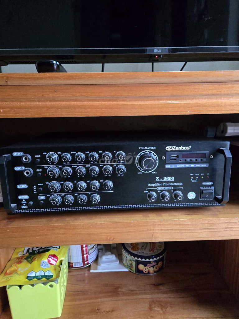 Bộ loa và amply Zenbos Z-2600 Đen. Mua bán Tivi, Âm thanh tại Thị xã Mỹ Hào Hưng Yên được đăng bởi Trình hình 1