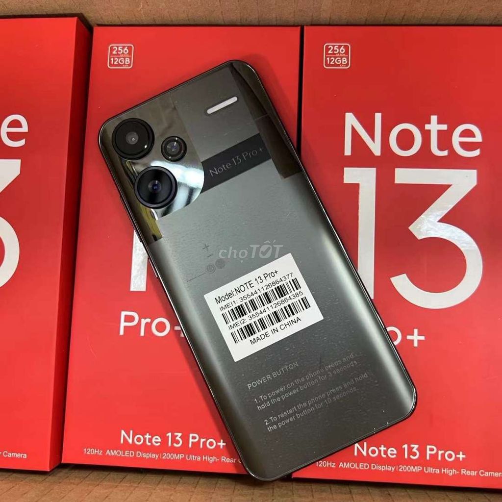 Điện thoại Note 13 Pro+ 256GB Đen. Mua bán Điện thoại tại Huyện Di Linh Lâm Đồng được đăng bởi nhận nhập hàng nội địa Trung  hình 1