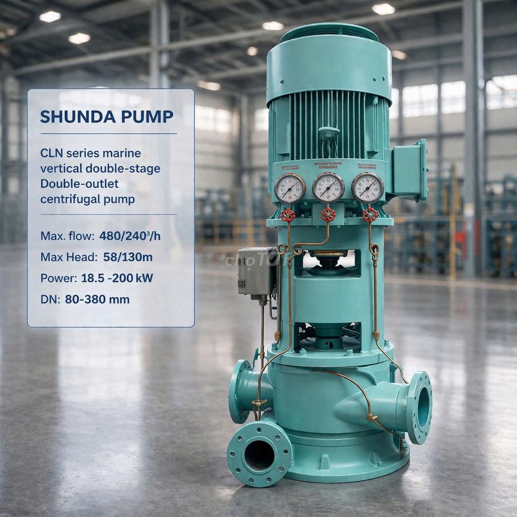 Bơm ly tâm SHUNDA PUMP CLN series. Mua bán Đồ chuyên dụng, Giống nuôi trồng tại Huyện An Dương Hải Phòng được đăng bởi Thang Nguyen Xuan hình 1