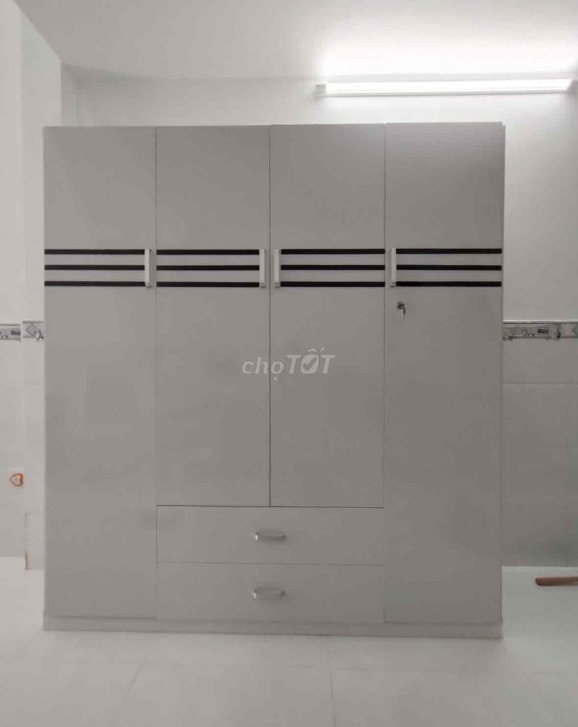 Tủ quần áo Nhựa Đài Loan Xám 1m8x1m65x43cm. Mua bán Tủ, kệ gia đình tại Thành phố Biên Hòa Đồng Nai được đăng bởi Hong Le hình 1