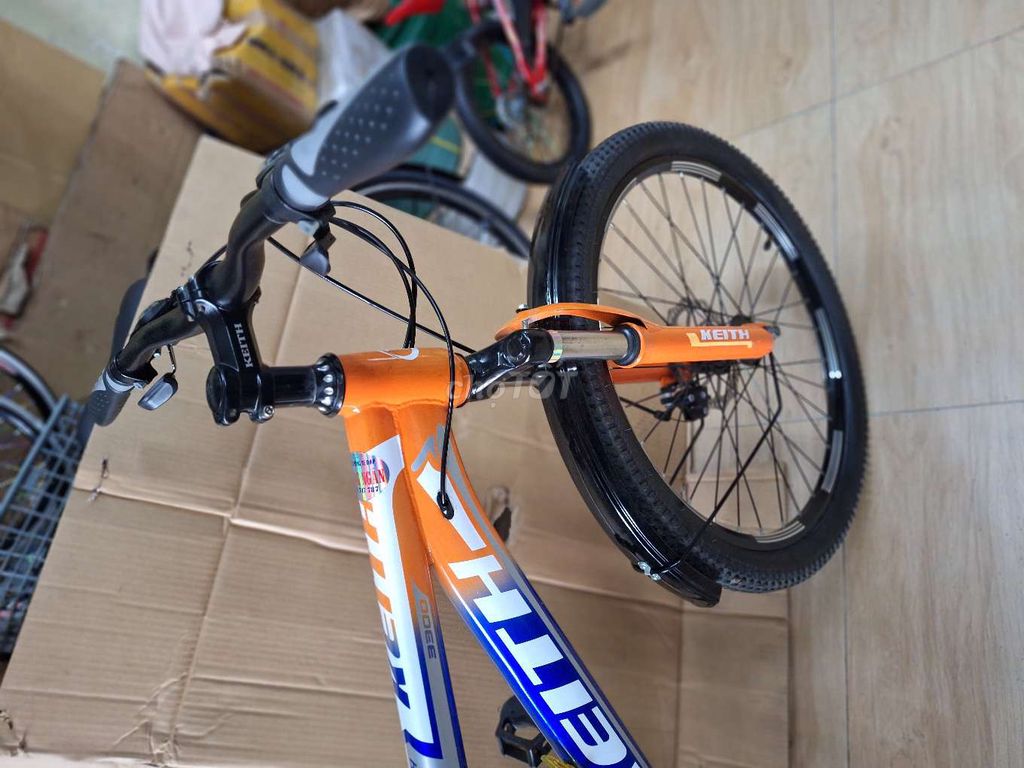 Xe đạp địa hình KEITH Cam, Xanh, Bạc. Mua bán Xe đạp tại Quận Ninh Kiều Cần Thơ được đăng bởi mi ca hình 2