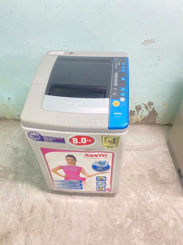 SALE CUỐI NĂM ! SANYO 8KG GIÁ BÁN CHỈ 999K CÓ BH