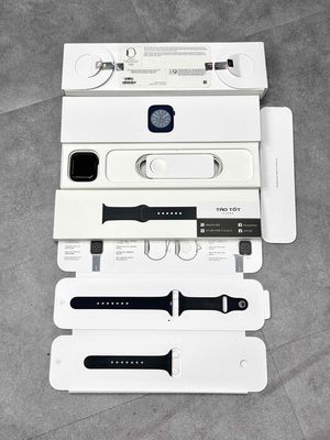 Apple watch S8/45 nhôm đen midnight gps fulbox ken. Mua bán Thiết bị đeo thông minh tại Quận 10 Tp Hồ Chí Minh được đăng bởi Táo Tốt Apple 