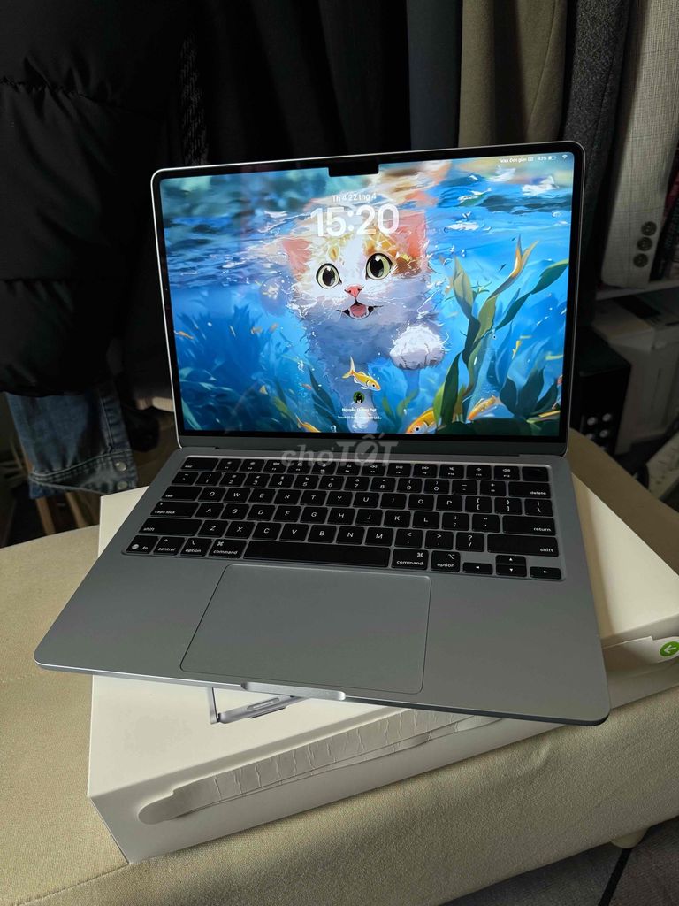 Macbook Air M4 Sky Blue 16GB/256GB 99%. Mua bán Laptop tại Quận Ninh Kiều Cần Thơ được đăng bởi Đạt Nguyễn hình 1