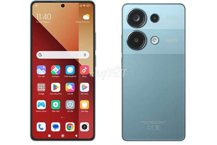 Xiaomi Redmi Note 13 Pro 4G Xanh. Mua bán Điện thoại tại Thành phố Bà Rịa Bà Rịa - Vũng Tàu được đăng bởi B hình 1