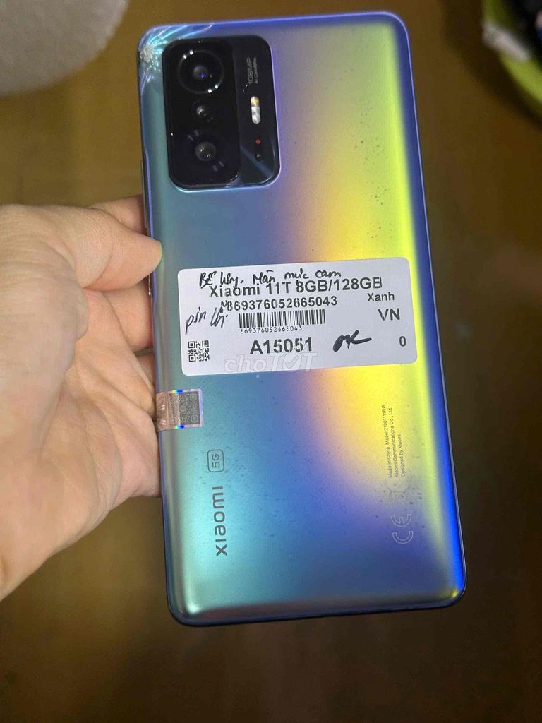 Xiaomi Mi 11T 128GB Xanh Đã sử dụng. Mua bán Điện thoại tại Thành phố Thủ Đức Tp Hồ Chí Minh được đăng bởi Hiếu hình 1