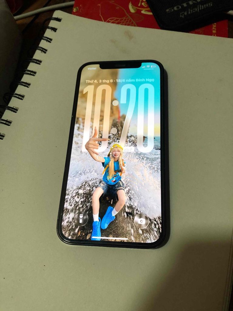 Apple iPhone 12 Pro Xanh Nứt lưng. Mua bán Điện thoại tại Huyện Ngọc Hồi Kon Tum được đăng bởi Sa Hoang hình 1