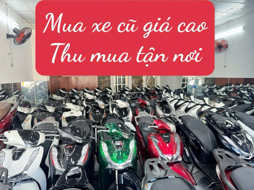 CHUYÊN THU XE MÁY CŨ TẬN NHÀ 24/24