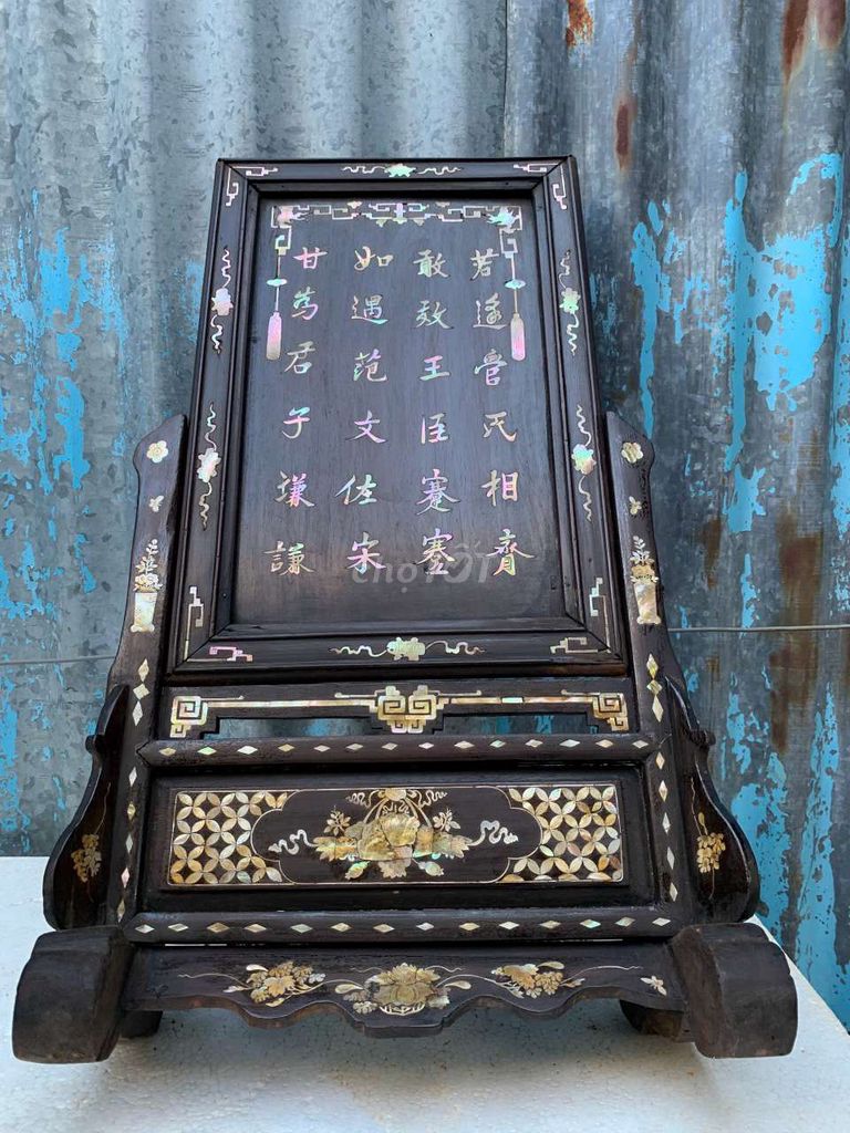 Bình phong Gỗ Nâu Cổ điển. Mua bán Đồ sưu tầm, đồ cổ tại Thành phố Sa Đéc Đồng Tháp được đăng bởi Phương  hình 1
