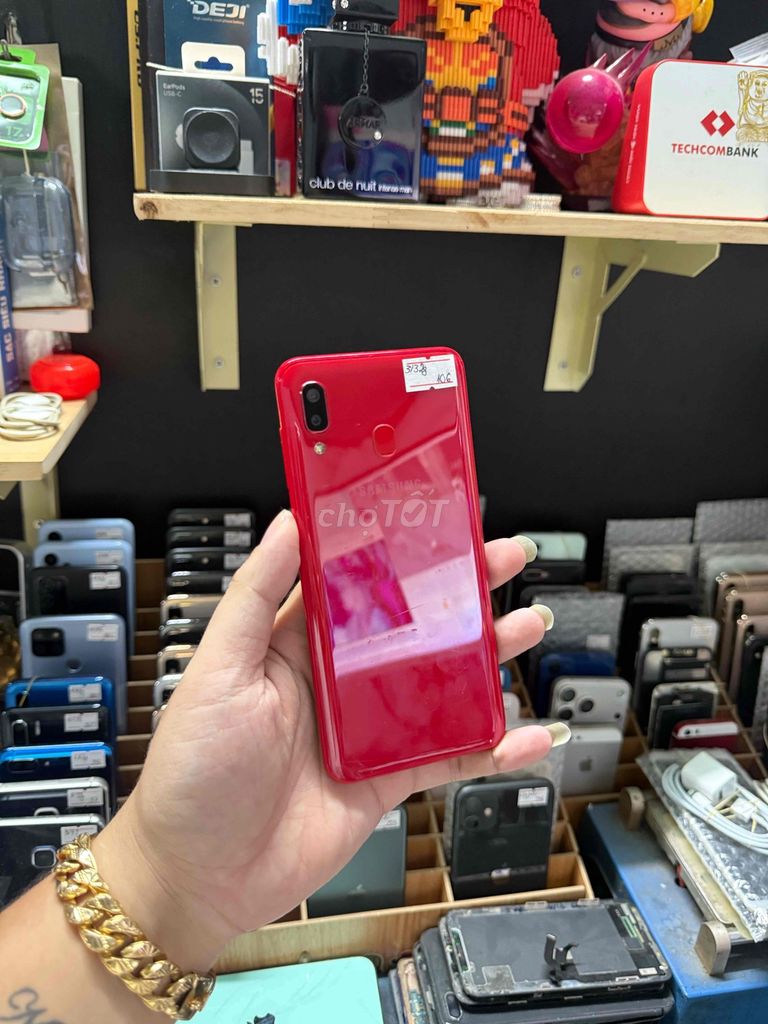 Samsung Galaxy A20 3GB/32GB Đỏ. Mua bán Điện thoại tại Quận Bình Thạnh Tp Hồ Chí Minh được đăng bởi SyTuan hình 1