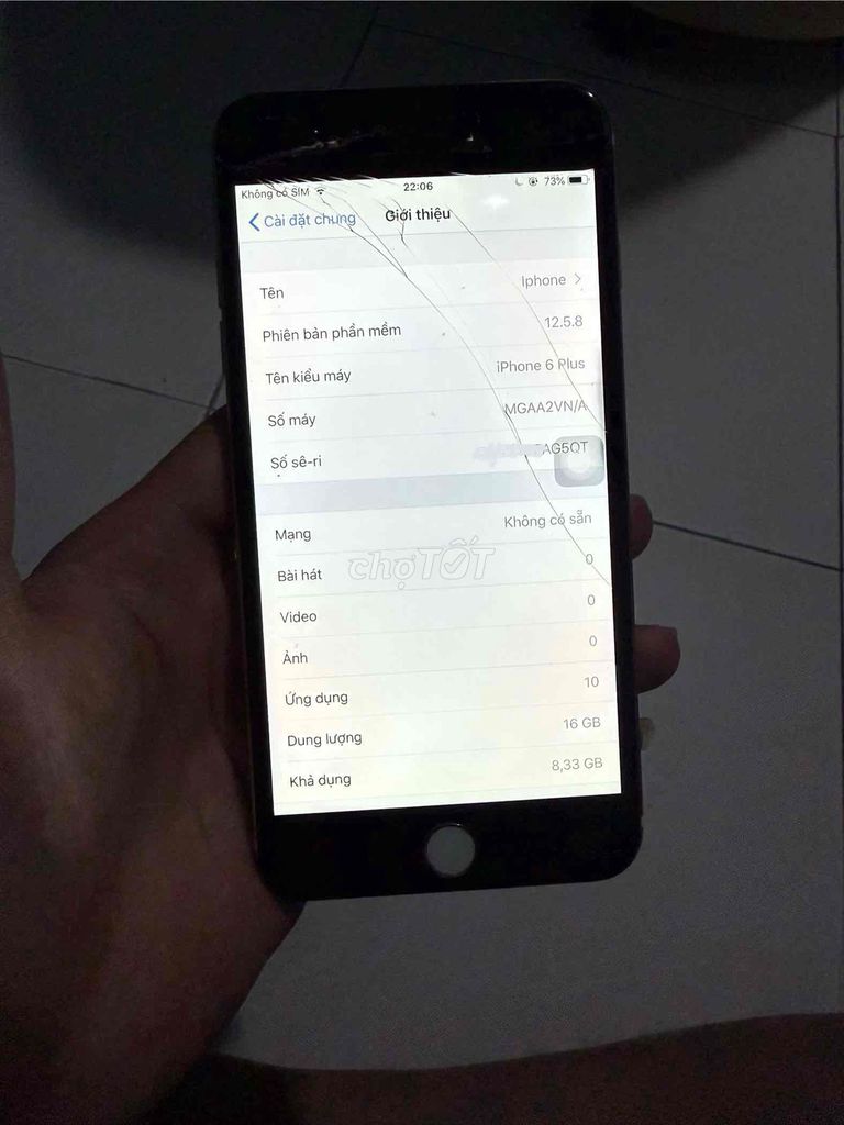 iPhone 6 Plus 16GB. Mua bán Điện thoại tại Quận Bình Tân Tp Hồ Chí Minh được đăng bởi Minh Tuấn hình 1