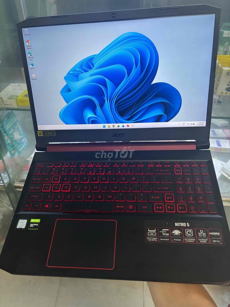 Thang lý laptop gaming Acer nitro5 rẻ chỉ hơn 6tr. Mua bán Laptop tại Quận Hà Đông Hà Nội được đăng bởi Shop laptop công nghệ máy tính Chiến thắng hình 1