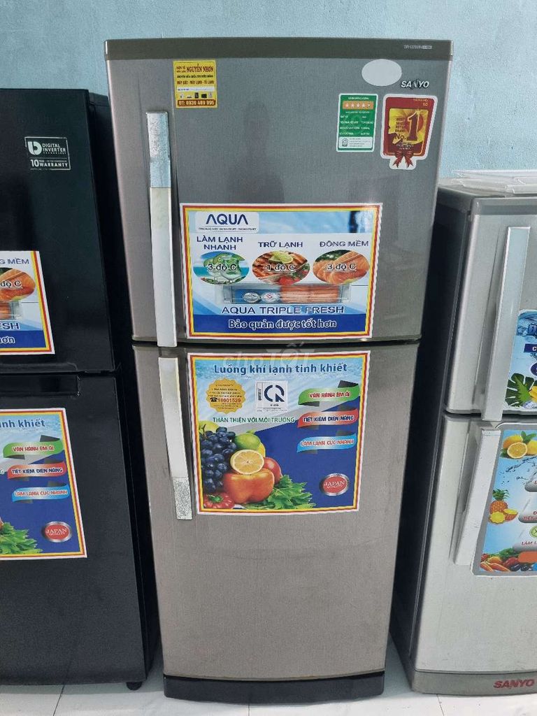 Bán Tủ lạnh 250L loại siêu bền tiết kiệm điện. Mua bán Tủ lạnh tại Thành phố Bến Tre Bến Tre được đăng bởi Nguyễn quốc nhơn hình 1