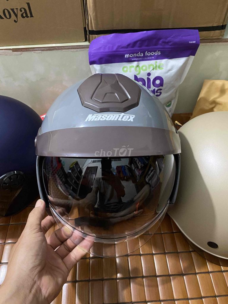 Masontex Mũ Bảo Hiếm Xe Tay Ga và Xe Máy. Mua bán Phụ tùng xe tại Thị xã Ngã Năm Sóc Trăng được đăng bởi HaoTrinh shop hình 2