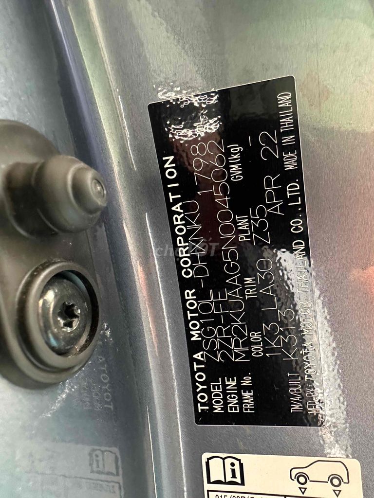 Toyota Corolla Cross 2022 1.8V - 14000 km HÃNG. Mua bán Ô tô tại Quận Bình Thạnh Tp Hồ Chí Minh được đăng bởi phuongneo hình 6