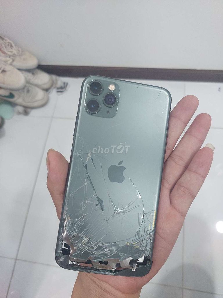 Apple iPhone 11 Pro Max Xám Hư hỏng. Mua bán Điện thoại tại Thành phố Thuận An Bình Dương được đăng bởi đặng văn liên hình 1
