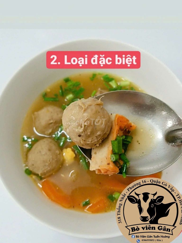 Giá sỉ bò viên gân hủ tíu , phở , bún