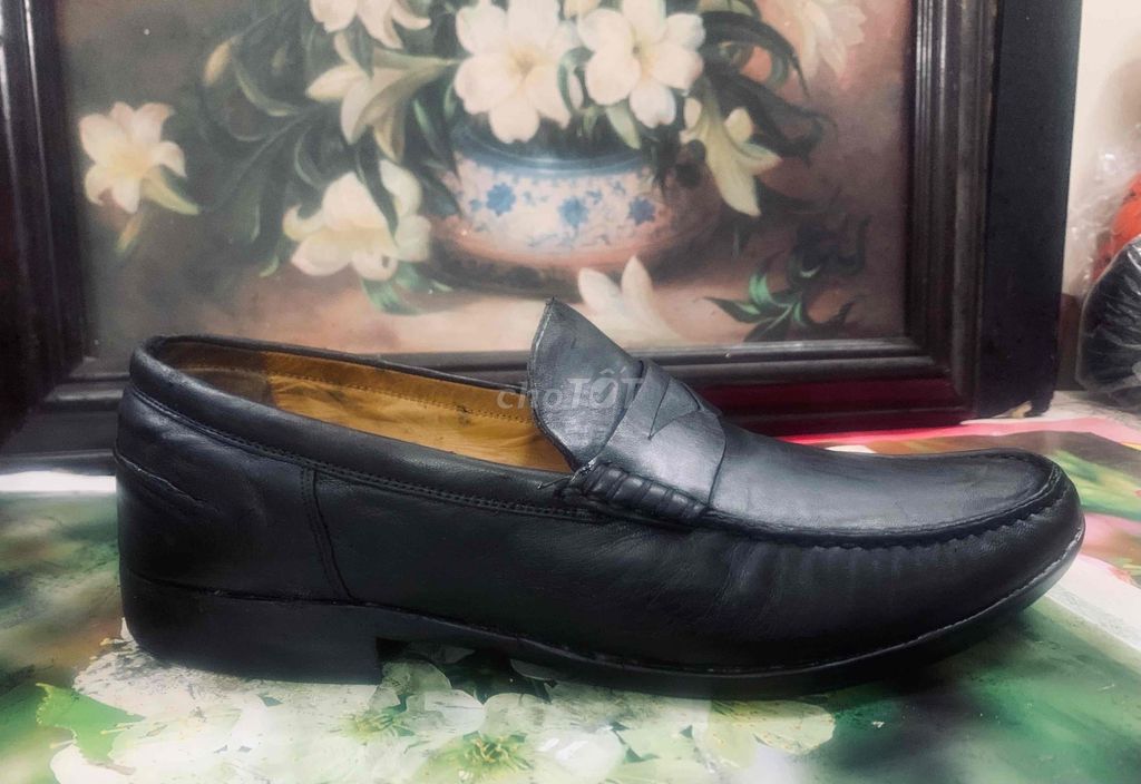 Giày lười BALLY Nam Da cao cấp Đen 41. Mua bán Giày dép tại Quận Ba Đình Hà Nội được đăng bởi Phạm Minh hình 1