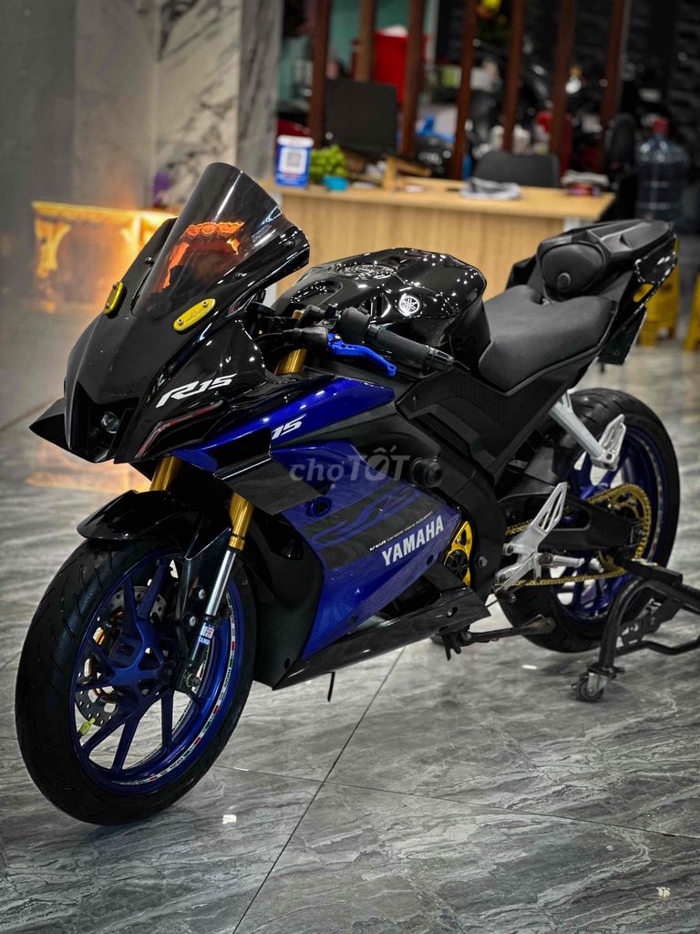 Yamaha R15 V3 Up Full R7 - Full Đồ Chơi New 100%. Mua bán Xe máy tại Quận Thanh Khê Đà Nẵng được đăng bởi Xe Máy Đức Vũ 658 Trần Cao Vân hình 5