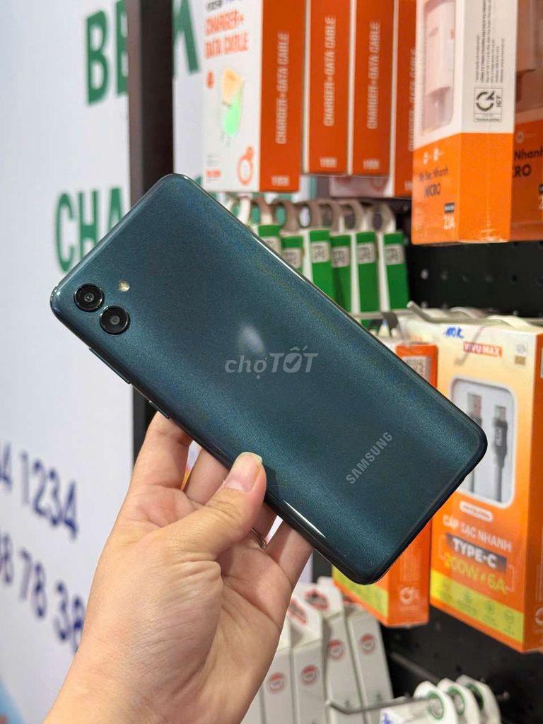 Samsung A04 3GB/32GB Xanh đậm. Mua bán Điện thoại tại Thành phố Sóc Trăng Sóc Trăng được đăng bởi điện thoại giá sỉ 501lê Hồng Phong  hình 1