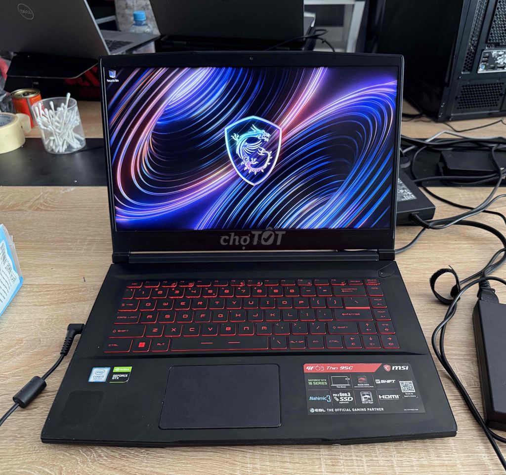 MSI GF63 i5-9300H 8GB/240GB Gtx 1650 Max Q 4GB. Mua bán Laptop tại Thành phố Thuận An Bình Dương được đăng bởi Vũ Xuân Thành hình 1