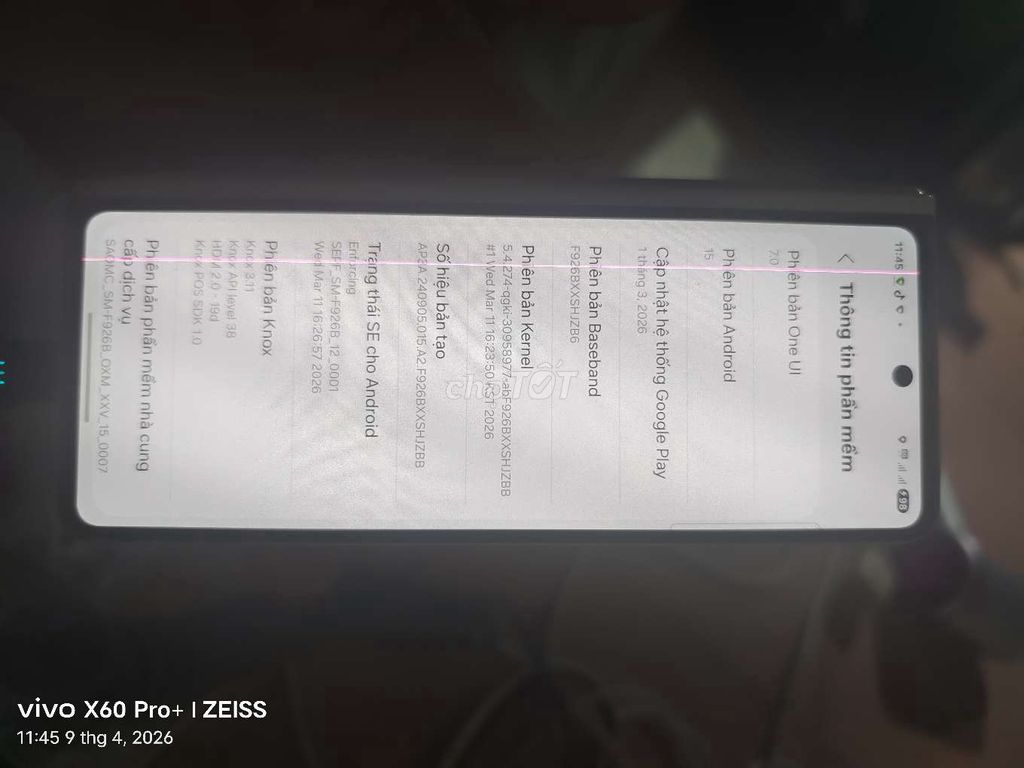 Samsung Galaxy Z Fold3 5G Bạc Đã qua sử dụng. Mua bán Điện thoại tại Quận Bình Tân Tp Hồ Chí Minh được đăng bởi lộc hình 1