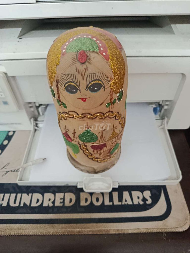 Búp bê Matryoshka gỗ nhiều màu. Mua bán Sở thích khác tại Quận Tây Hồ Hà Nội được đăng bởi New Trendy Way hình 1