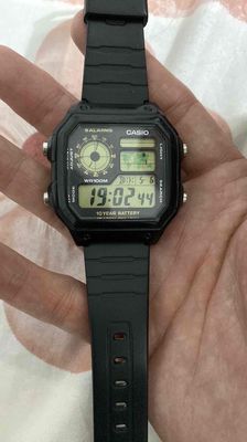 Đồng hồ Casio AE1200WH bản đen