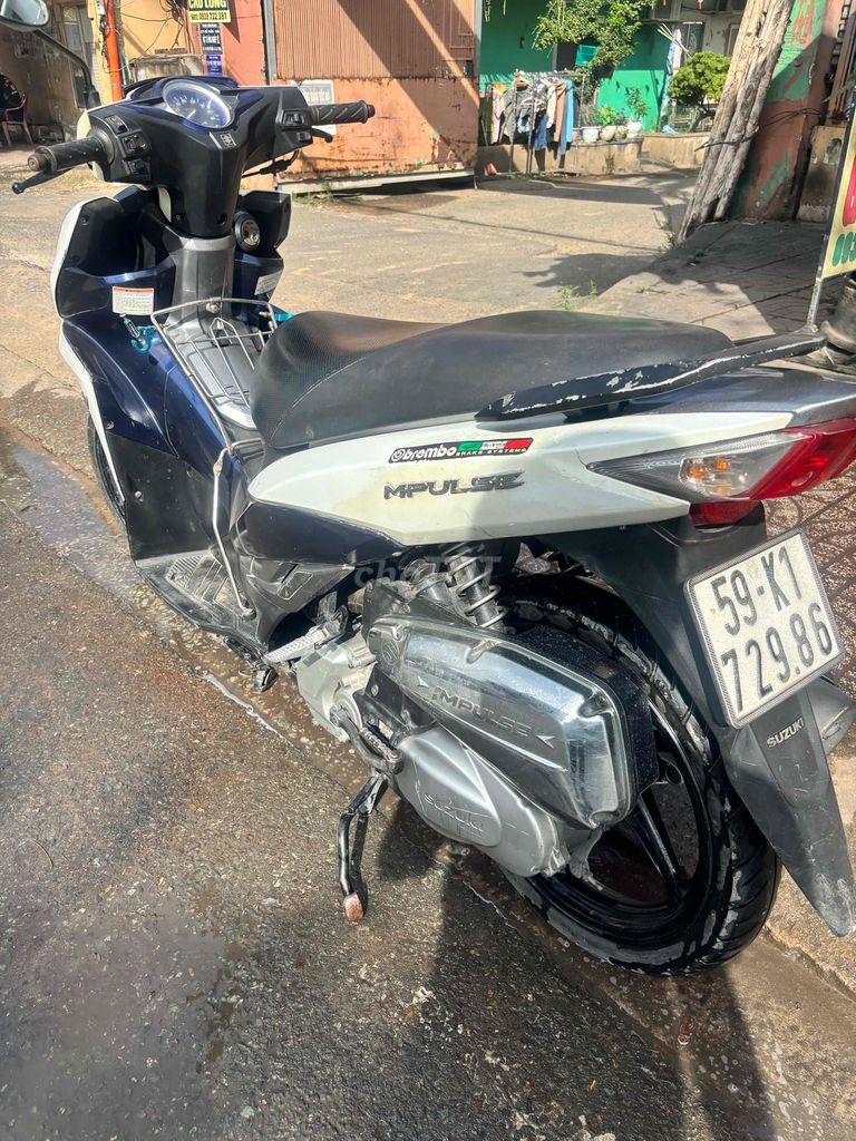 suzuki impluse có giấy công chứng đày đủ. Mua bán Xe máy tại Quận 8 Tp Hồ Chí Minh được đăng bởi  HUY WIN  hình 3
