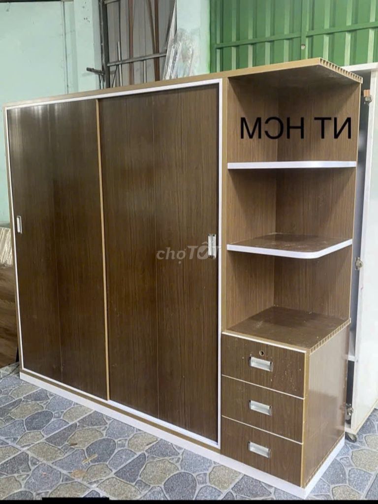 Tủ quần áo Nhựa Đài Loan lùa 2 cánh 1 kệ. Mua bán Tủ, kệ gia đình tại Huyện Hóc Môn Tp Hồ Chí Minh được đăng bởi Phương hoa hình 1